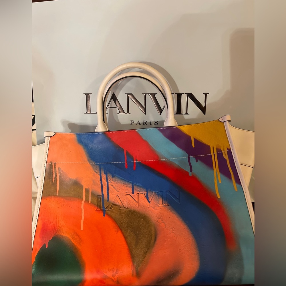 Gallery Dept X Lanvin limtd-edition collab capsule collection leather Cabas tote
